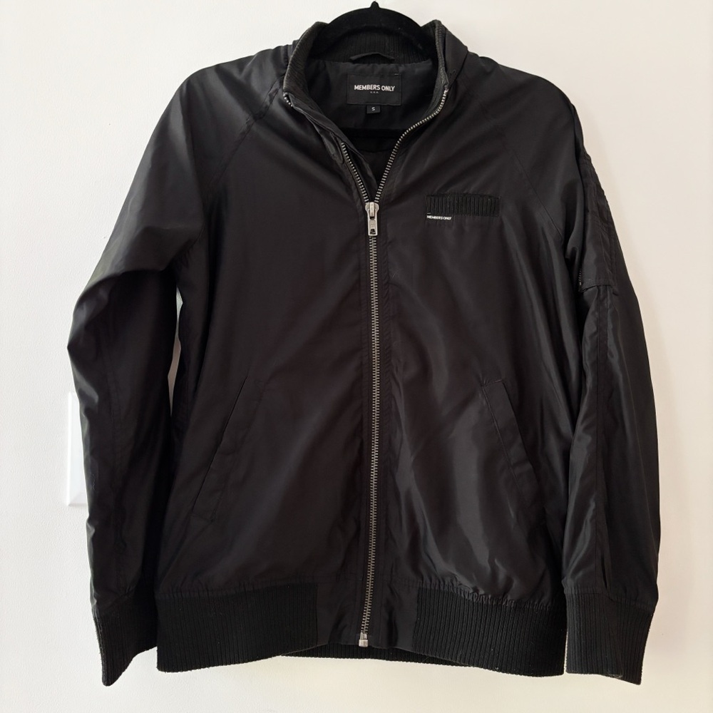 Members Only Black Jacket